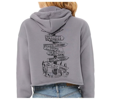 SDS Cropped Fleece Hoodie / 3 Colors