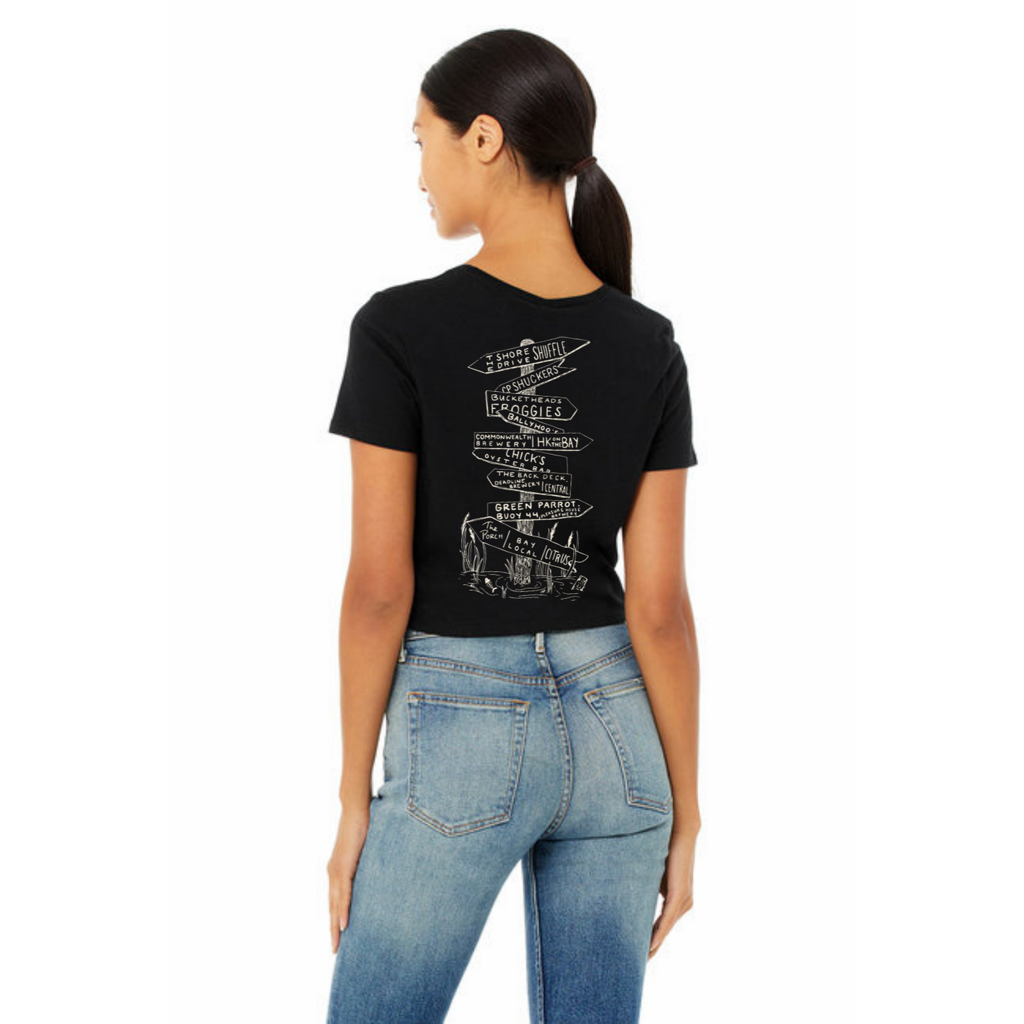 SDS Flagship Fitted Crop Tee / 3 Colors