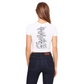 SDS Flagship Fitted Crop Tee / 3 Colors